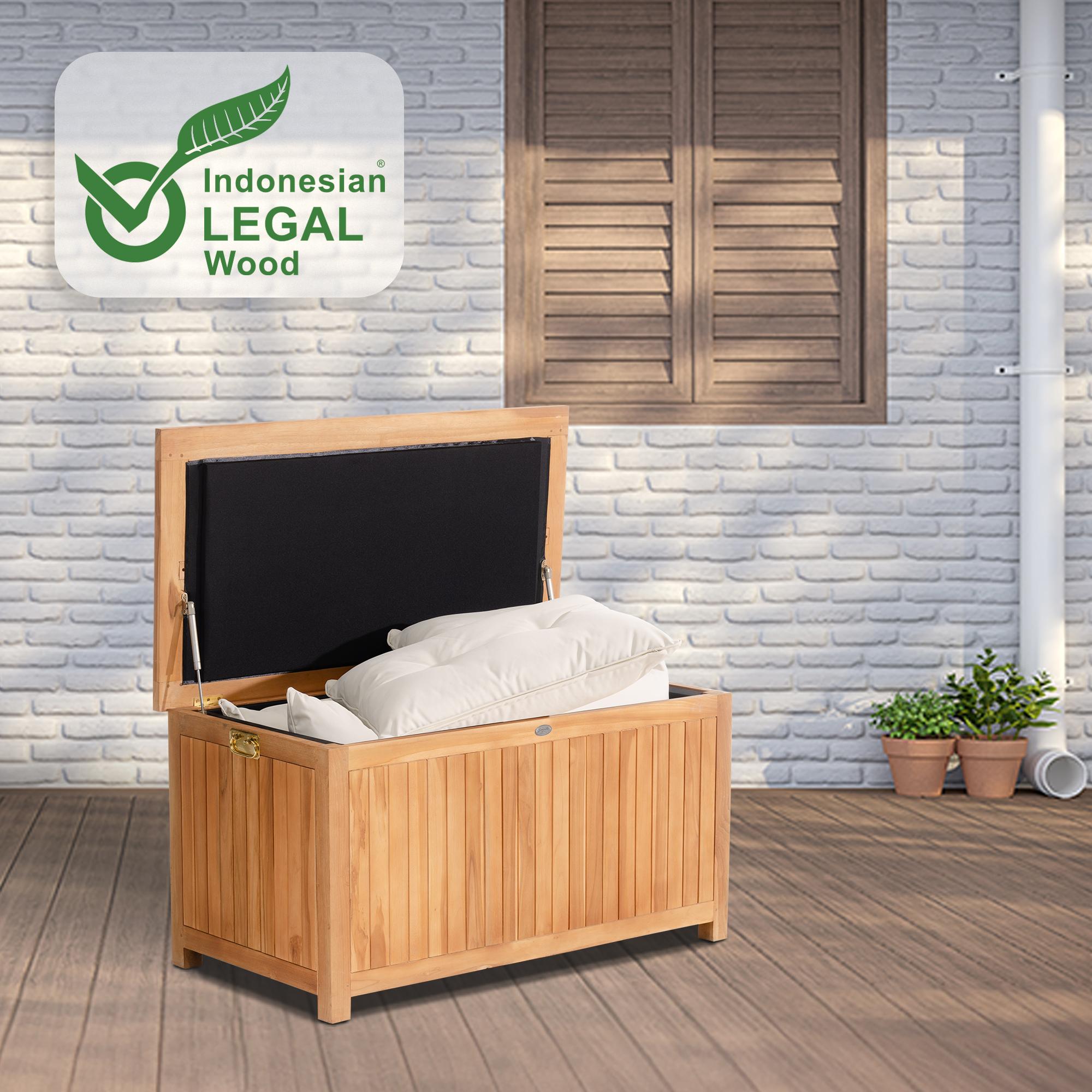 Odessa Auflagenbox Teak
