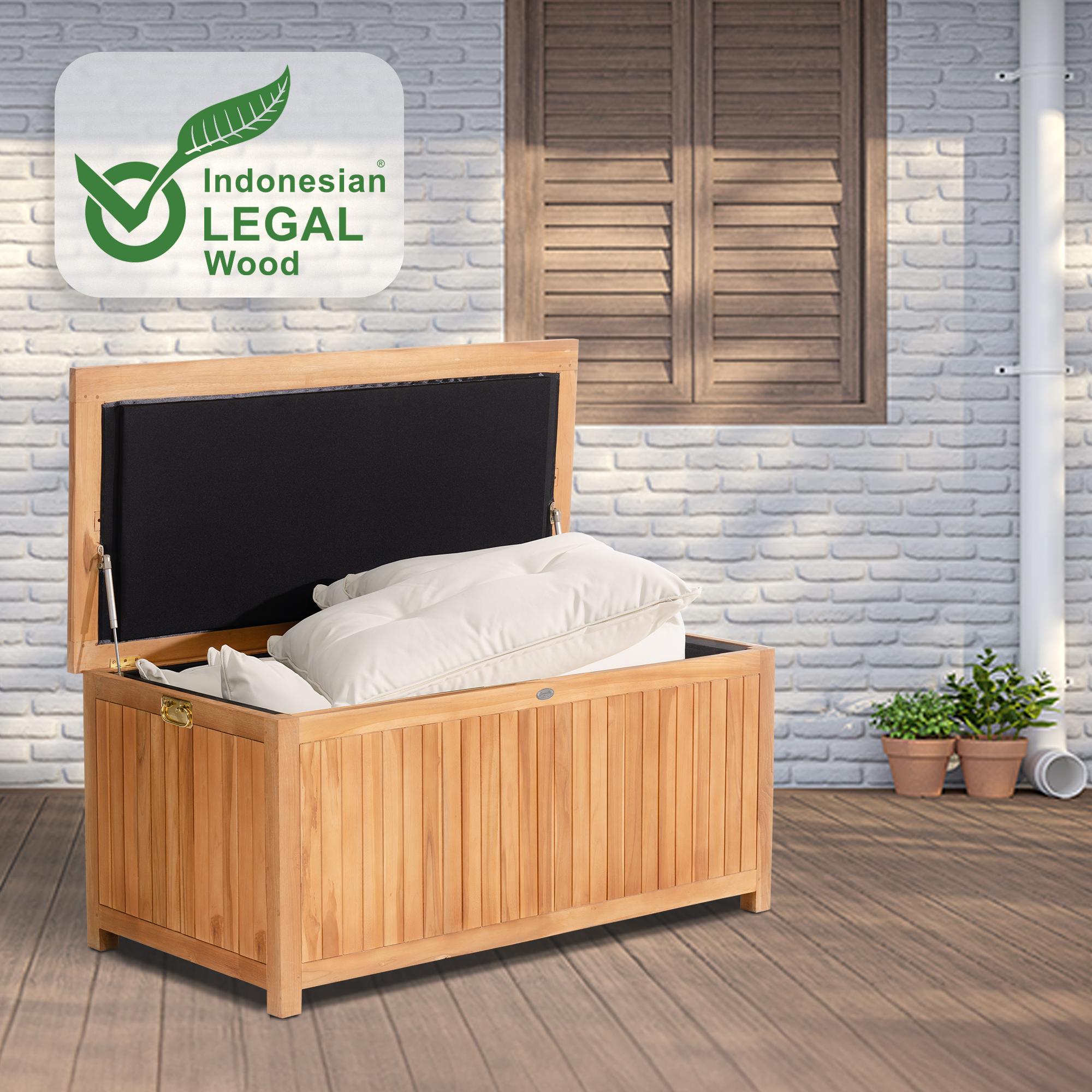 Odessa Auflagenbox Teak