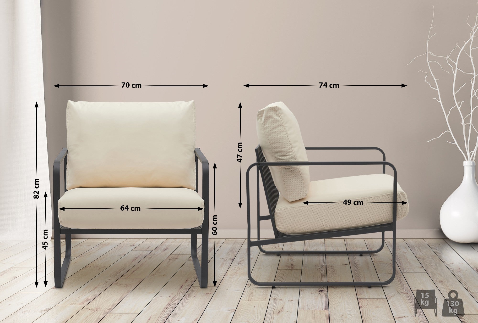 Manea Loungesessel