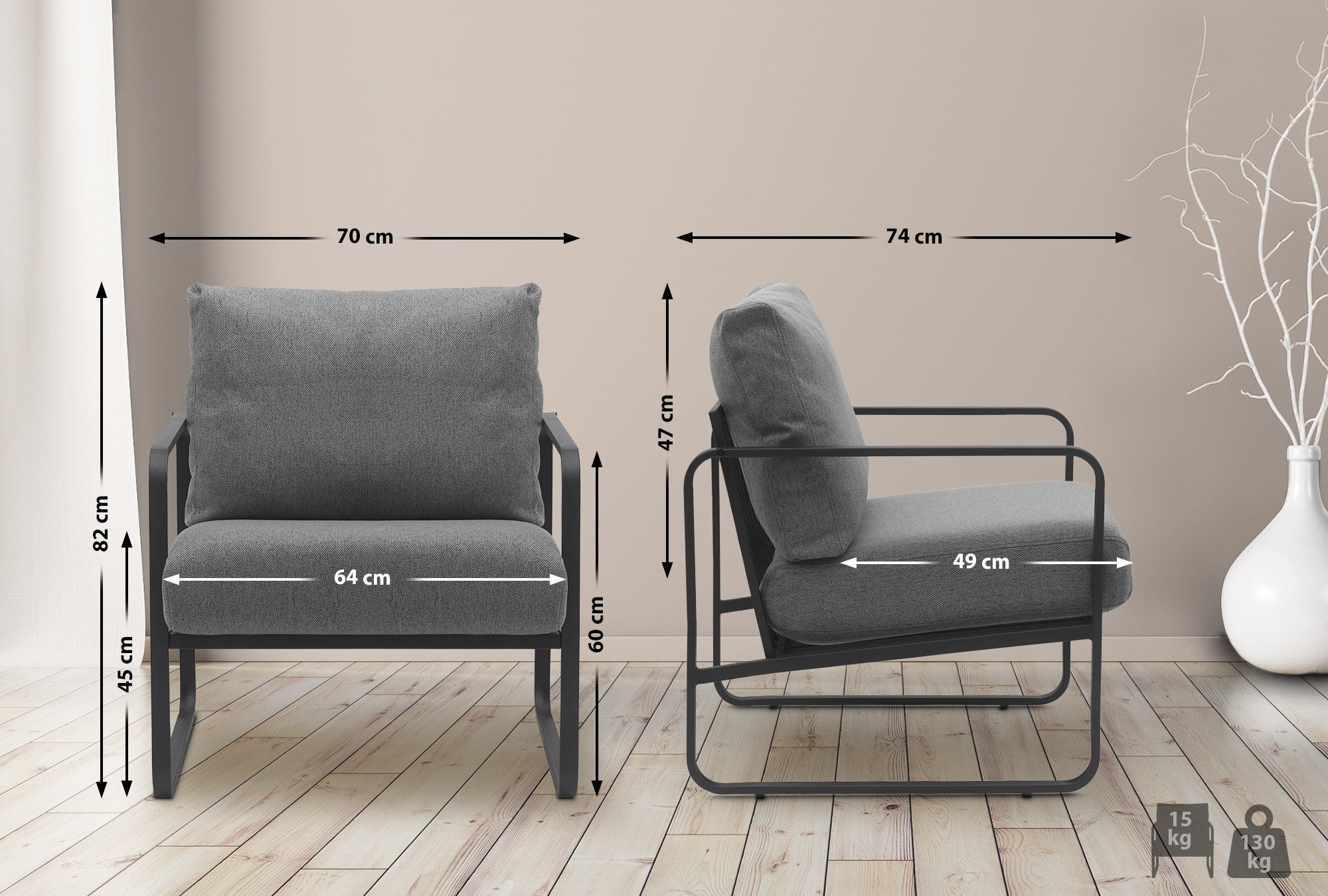 Manea Loungesessel