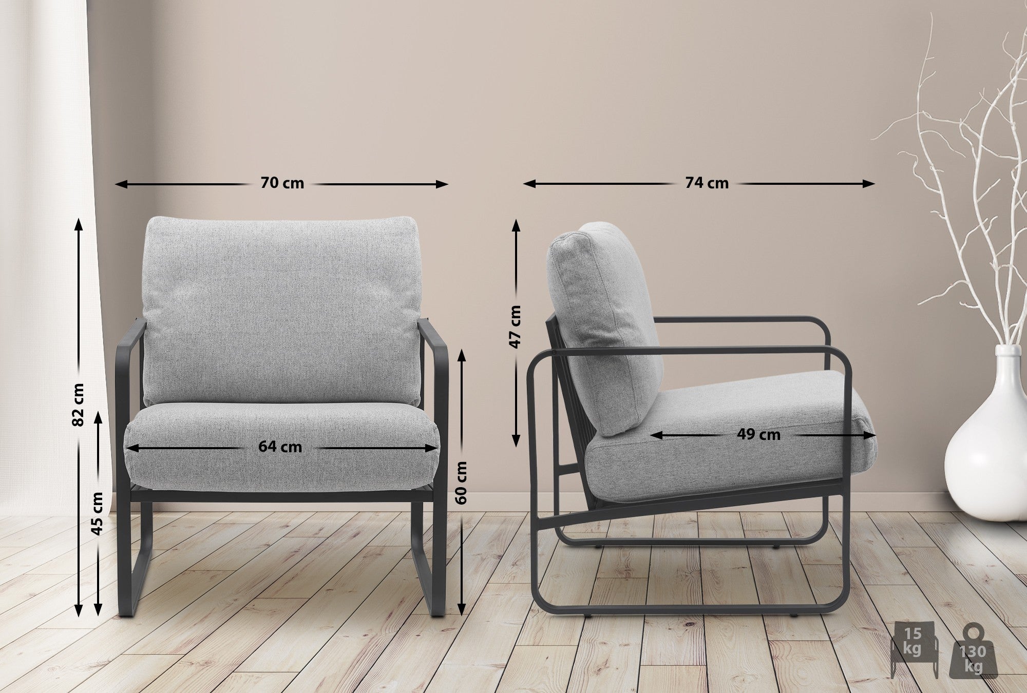 Manea Loungesessel