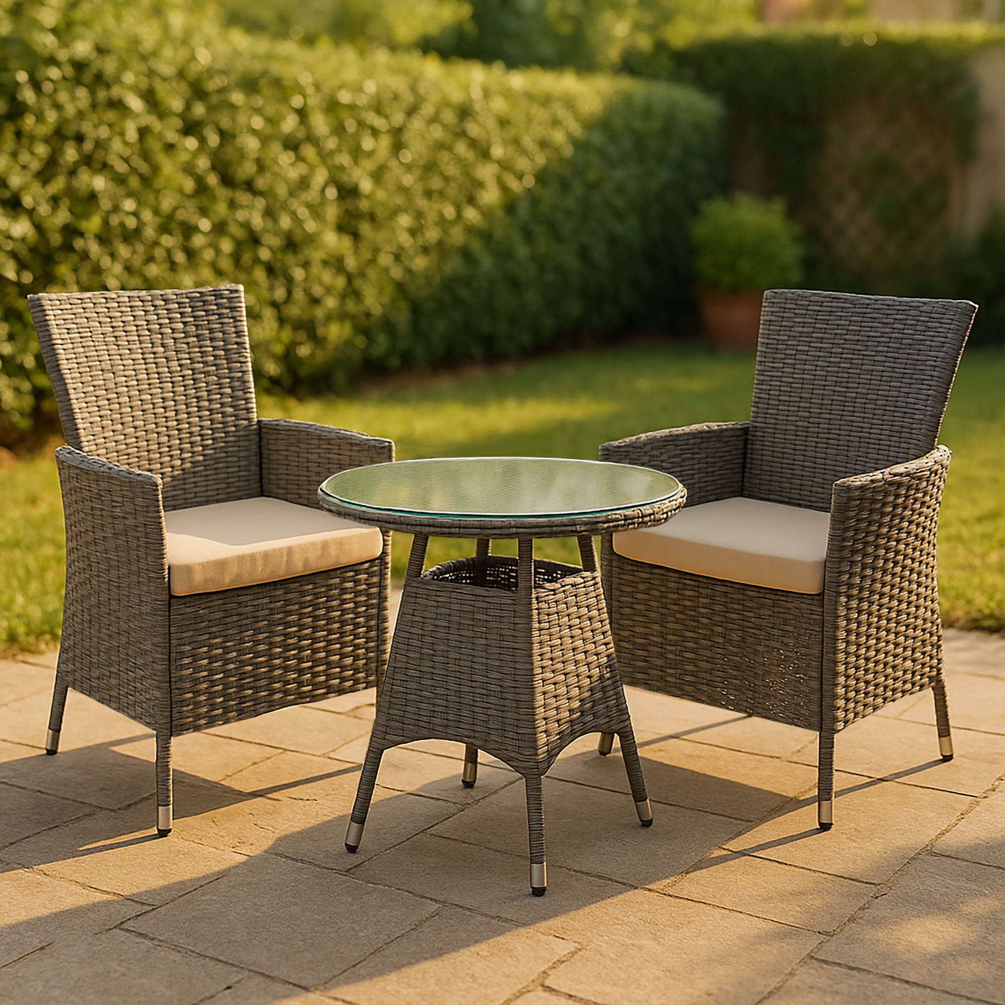 Fireda Polyrattan Sitzgruppe