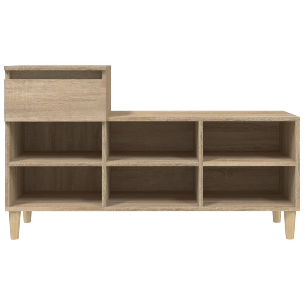 Schuhregal Sonoma-Eiche 102X36X60 Cm Holzwerkstoff Sonoma Eiche