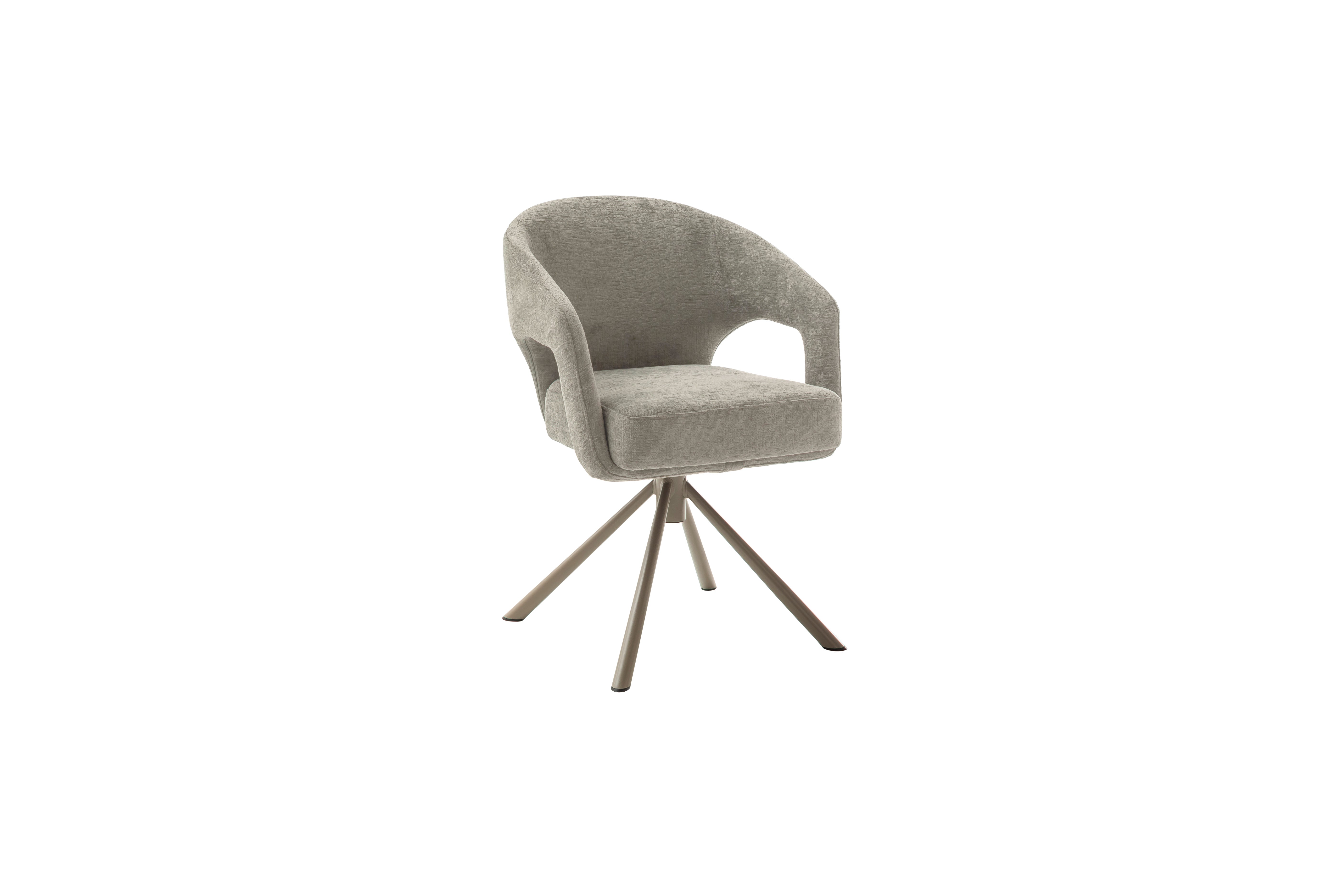 ALONKA 4-Fuß Stuhl mit Armlehnen - 2er Set