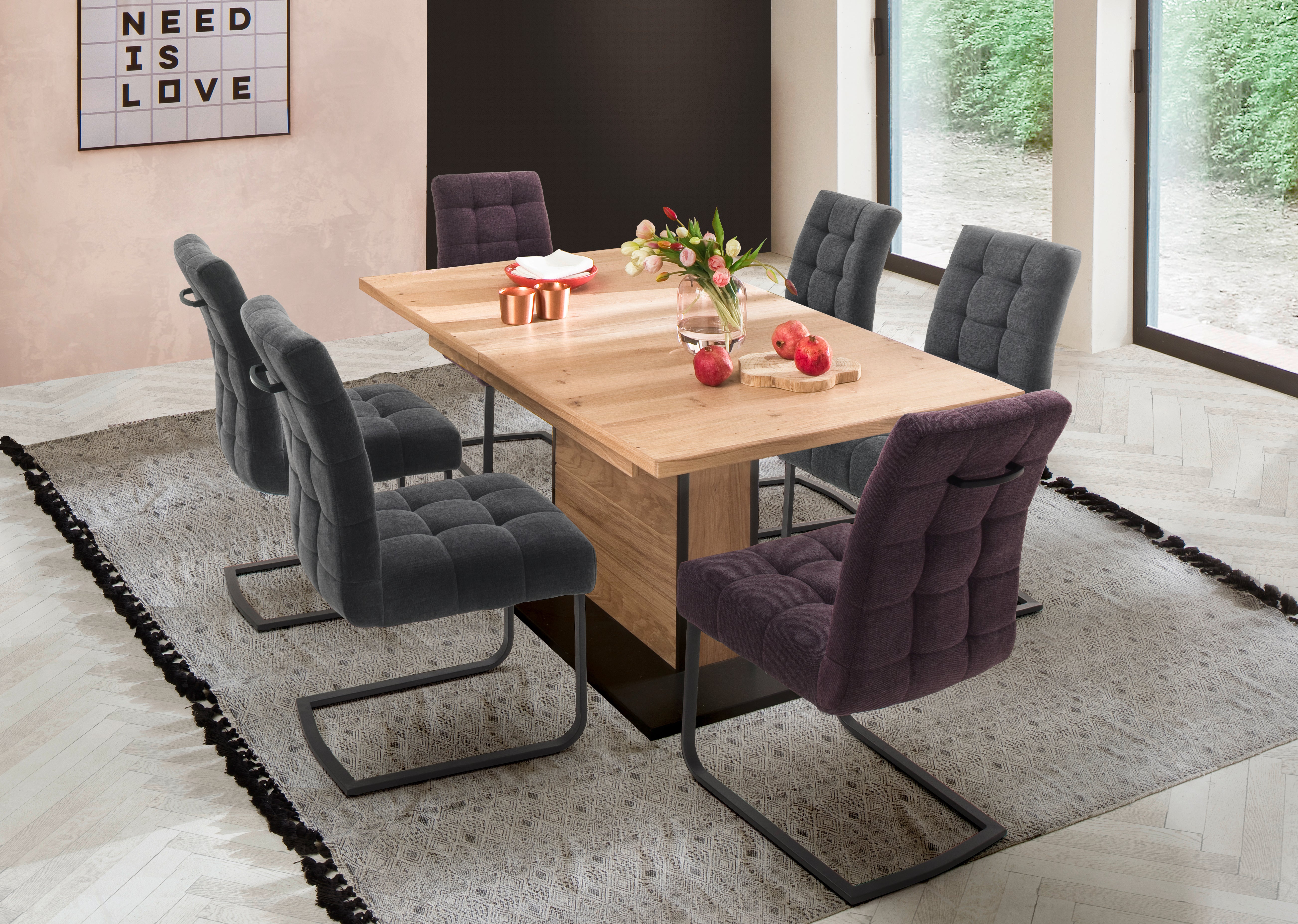 SALTA Schwingstuhl mit Griff - 2er Set