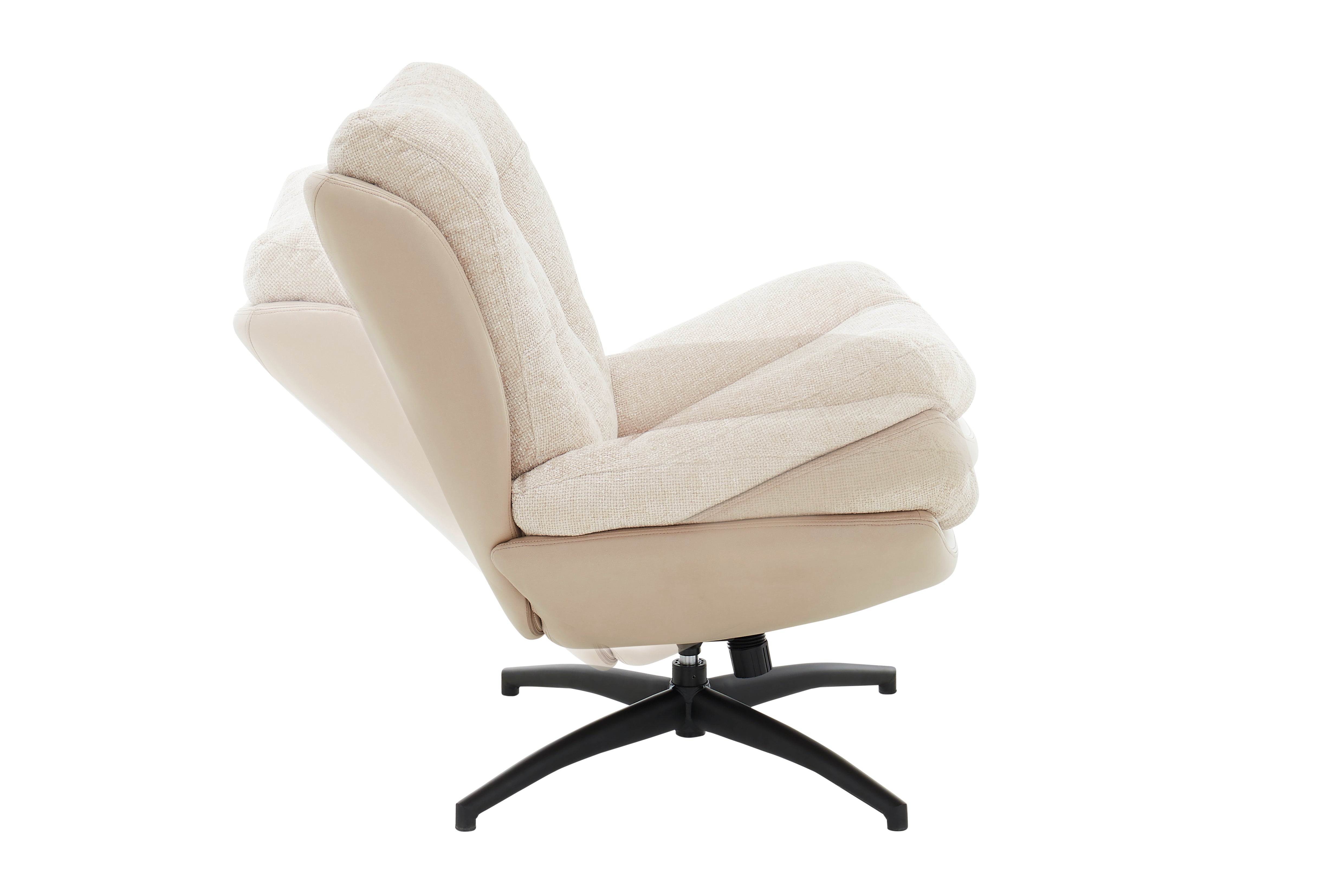 DIBBA Loungesessel inkl. Hocker