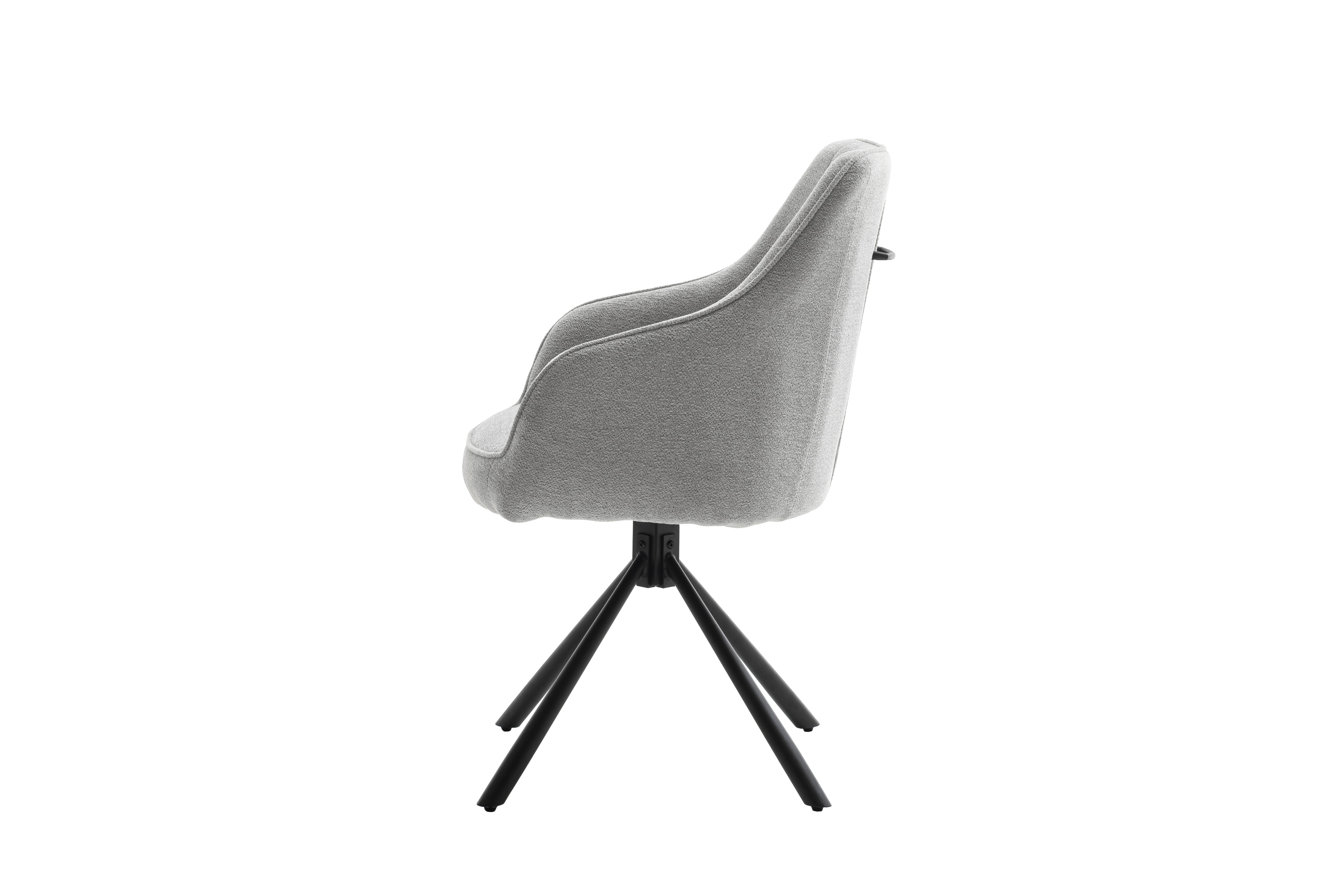 KASAMA 4-Fuß Stuhl mit Armlehnen & Griff - 2er Set