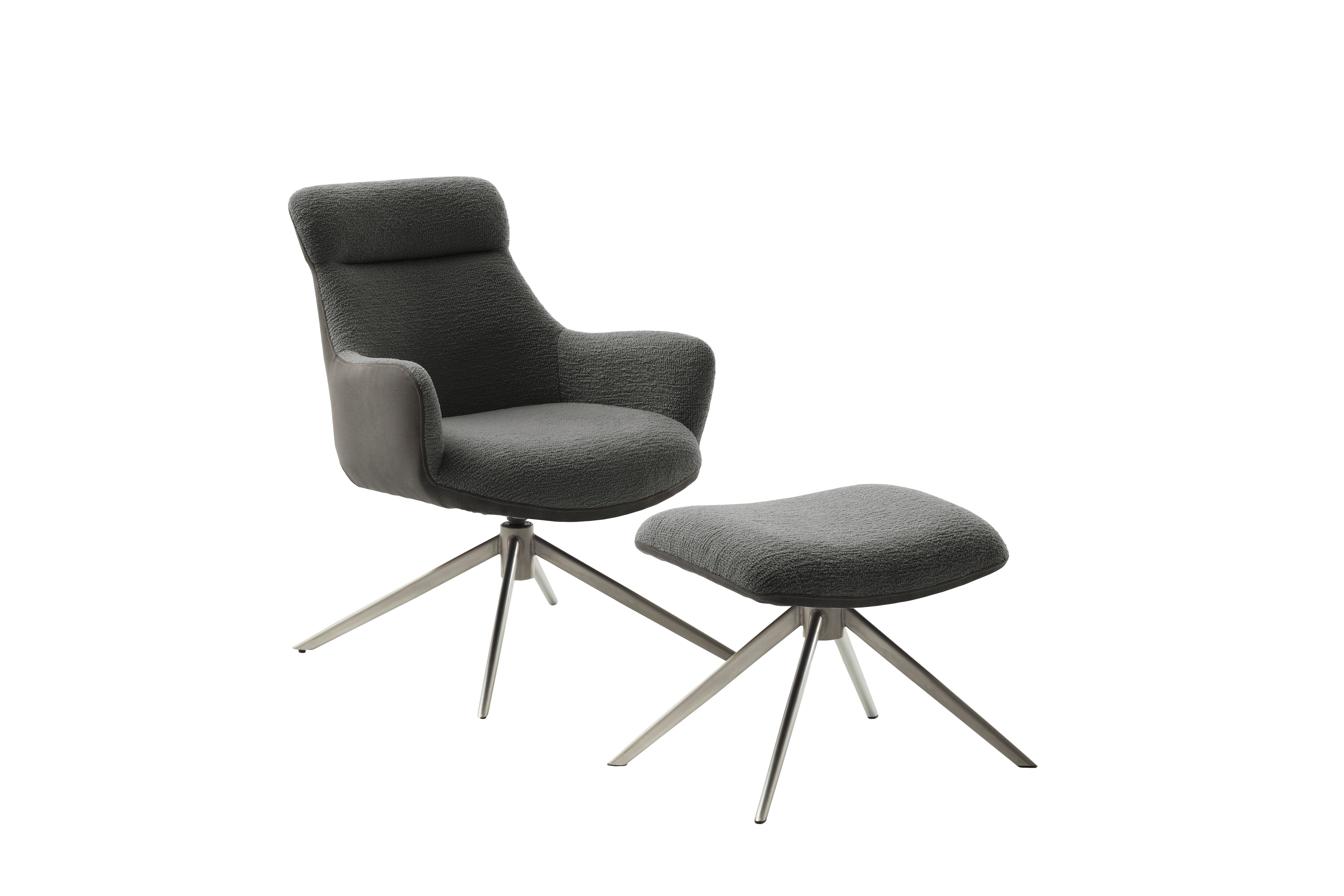 PELION Loungesessel inkl. Hocker