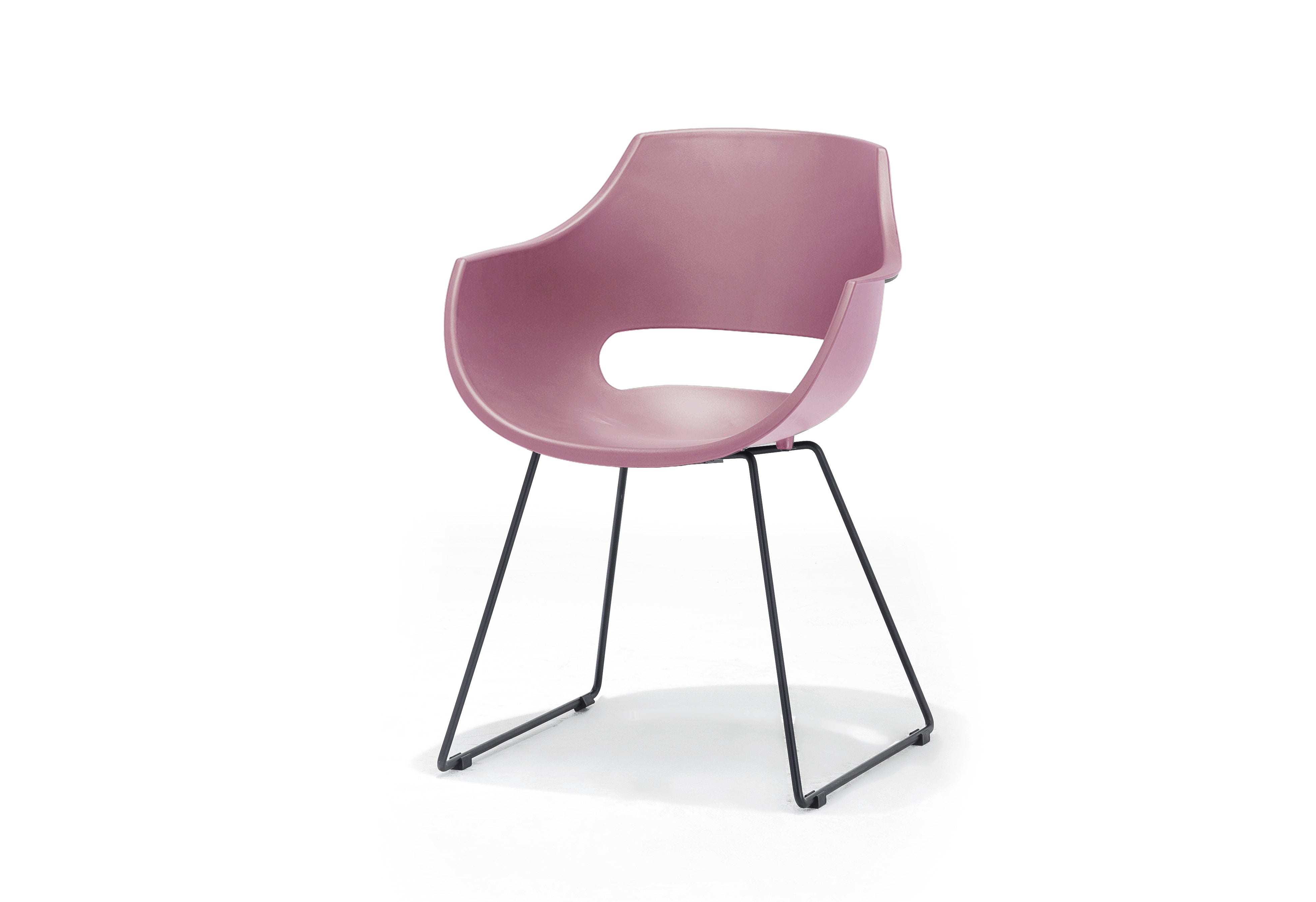 ROCKVILLE Schalenstuhl - 4er Set