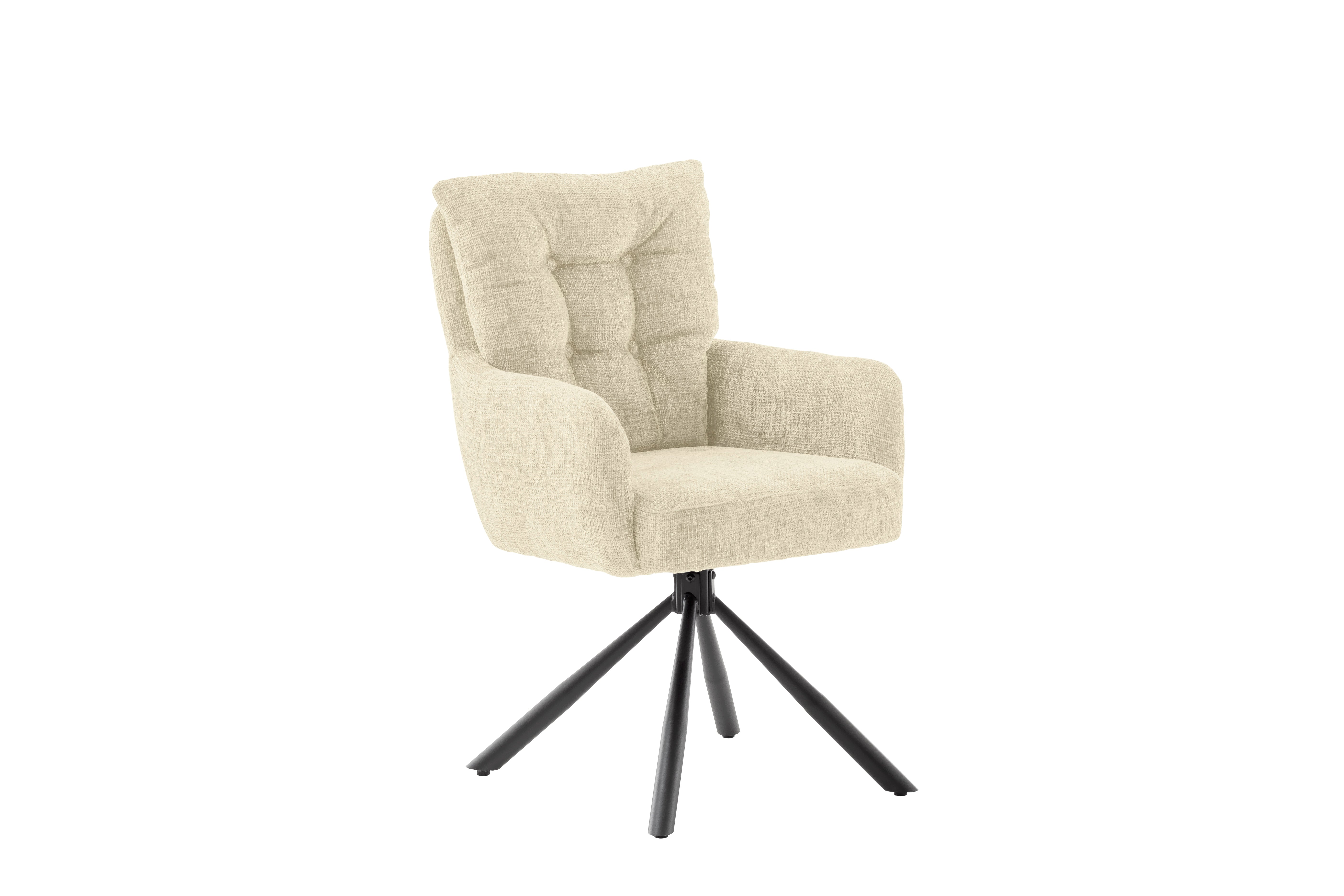 TULA 4-Fuß Stuhl mit Armlehnen - 2er Set