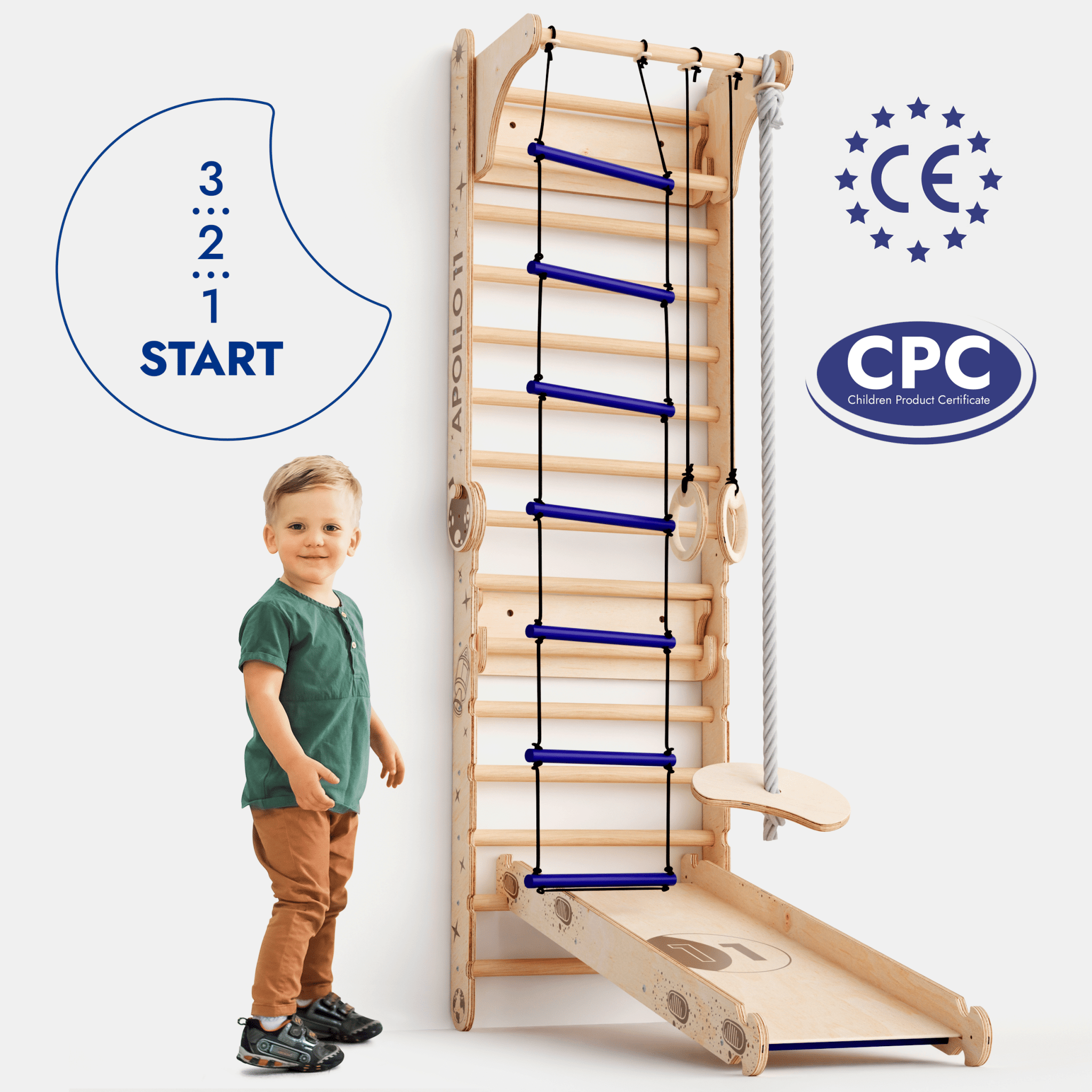 Apollo Schwedische Wand / Kletterleiter