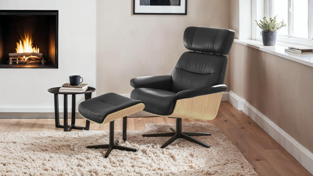 MANILA Loungesessel inkl. Hocker