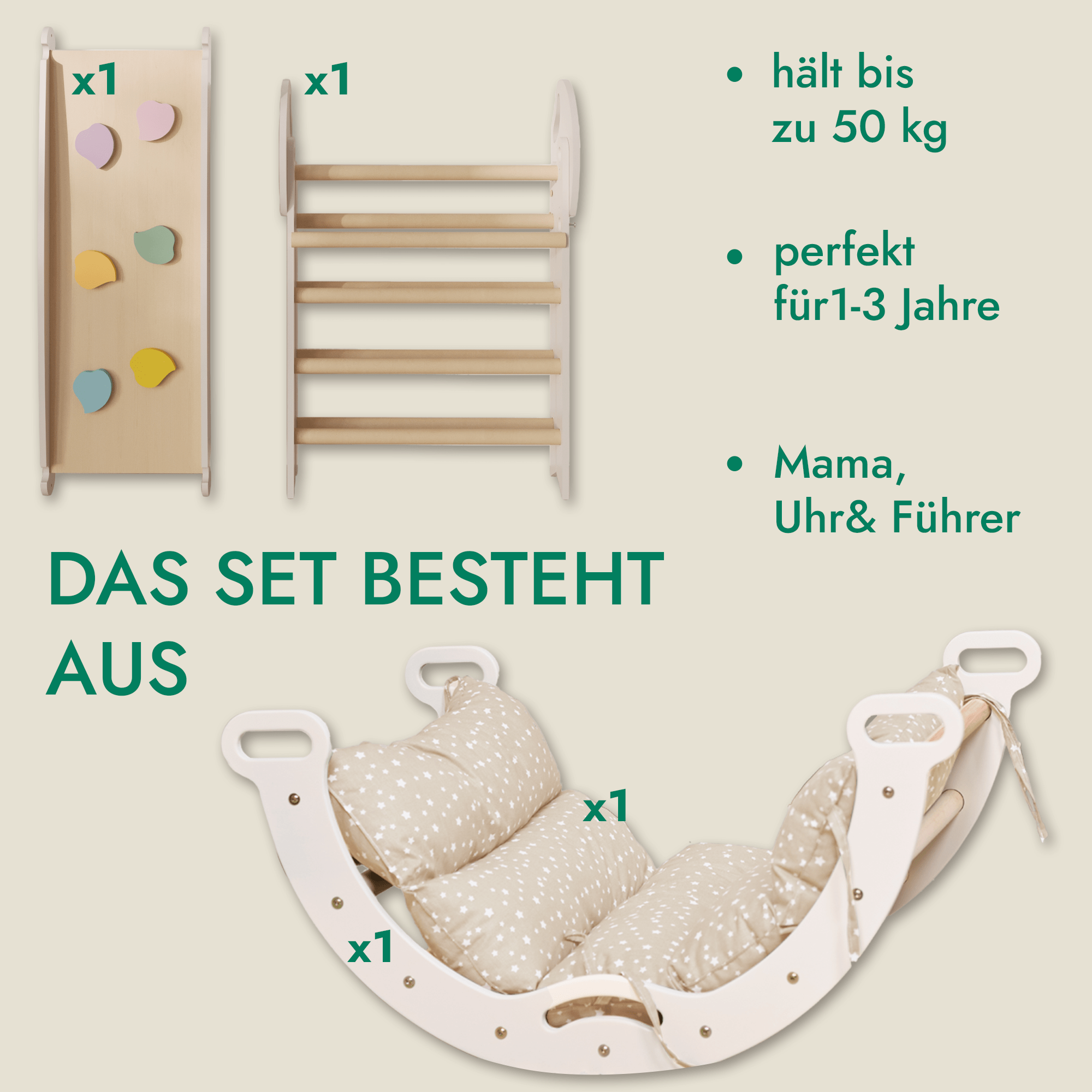 Kiko Kletterdreieck 4in1