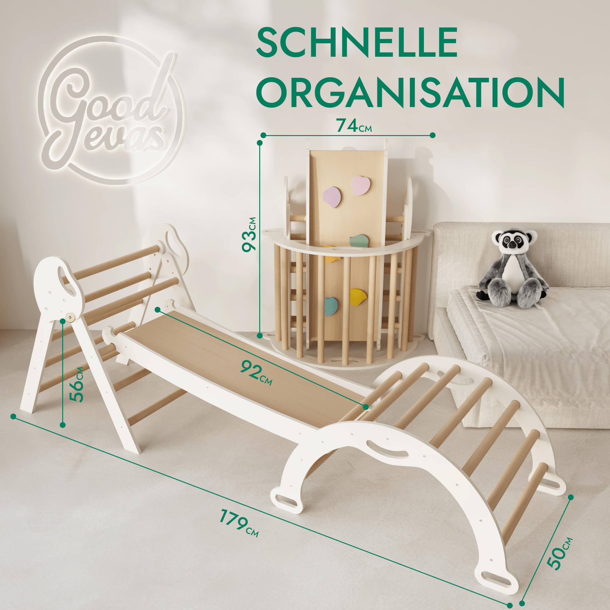 Kiko Kletterdreieck 4in1