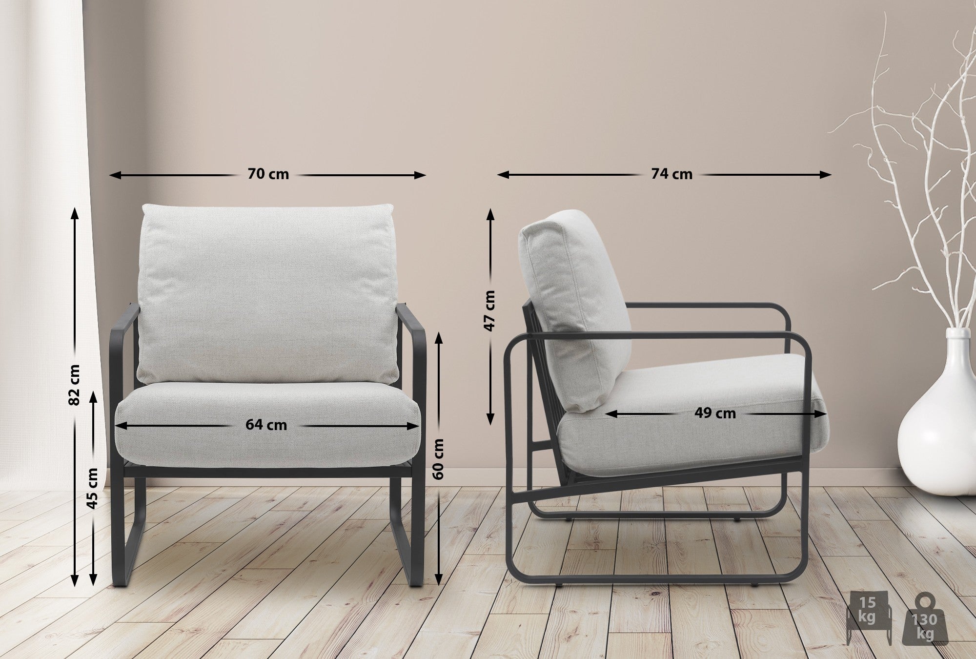 Manea Loungesessel