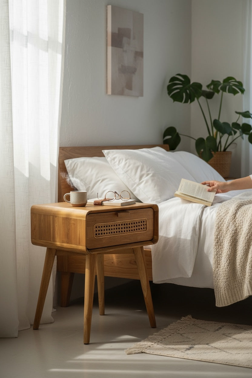 Rava Rattan Beistelltisch