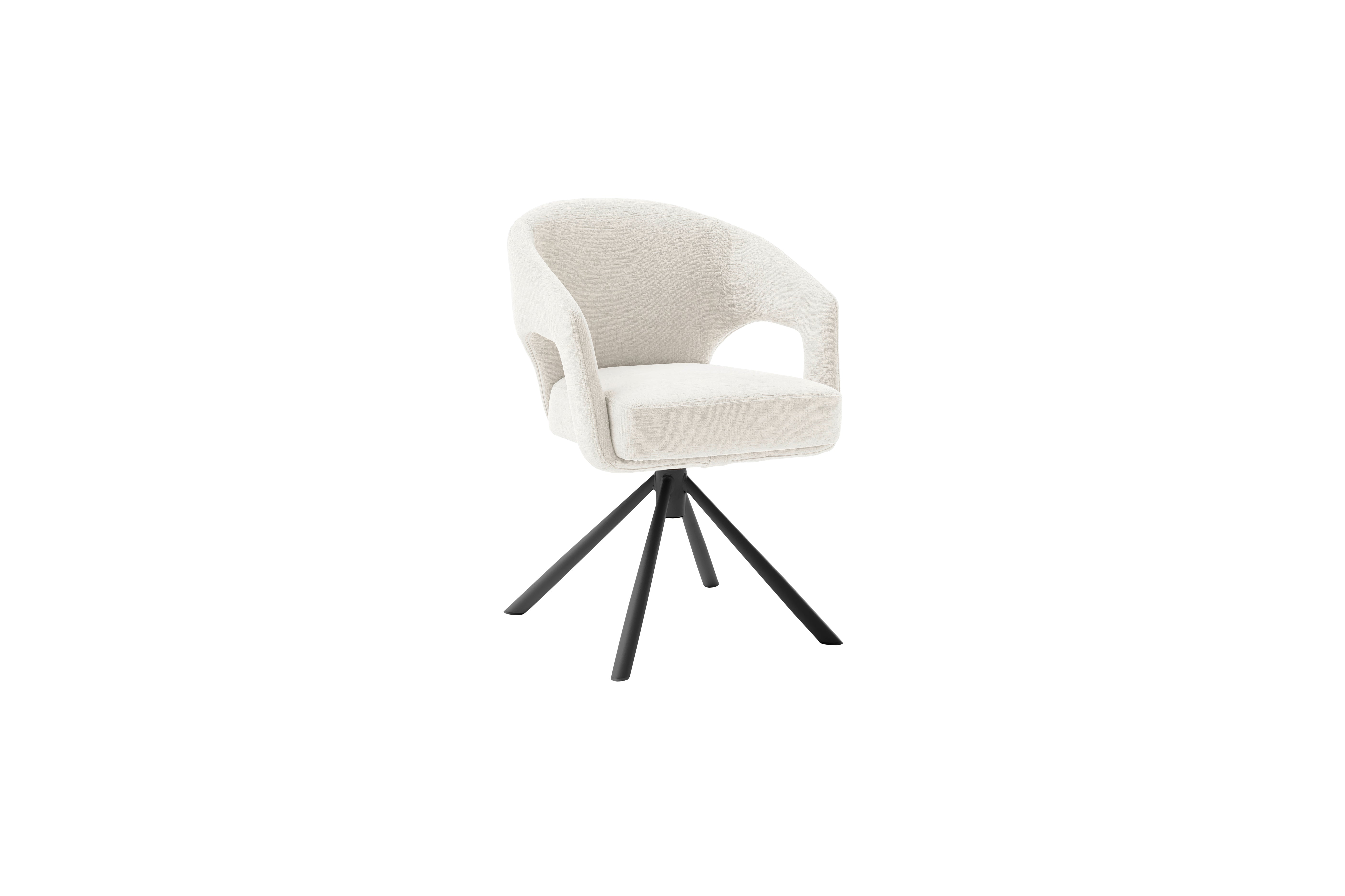 ALONKA 4-Fuß Stuhl mit Armlehnen - 2er Set