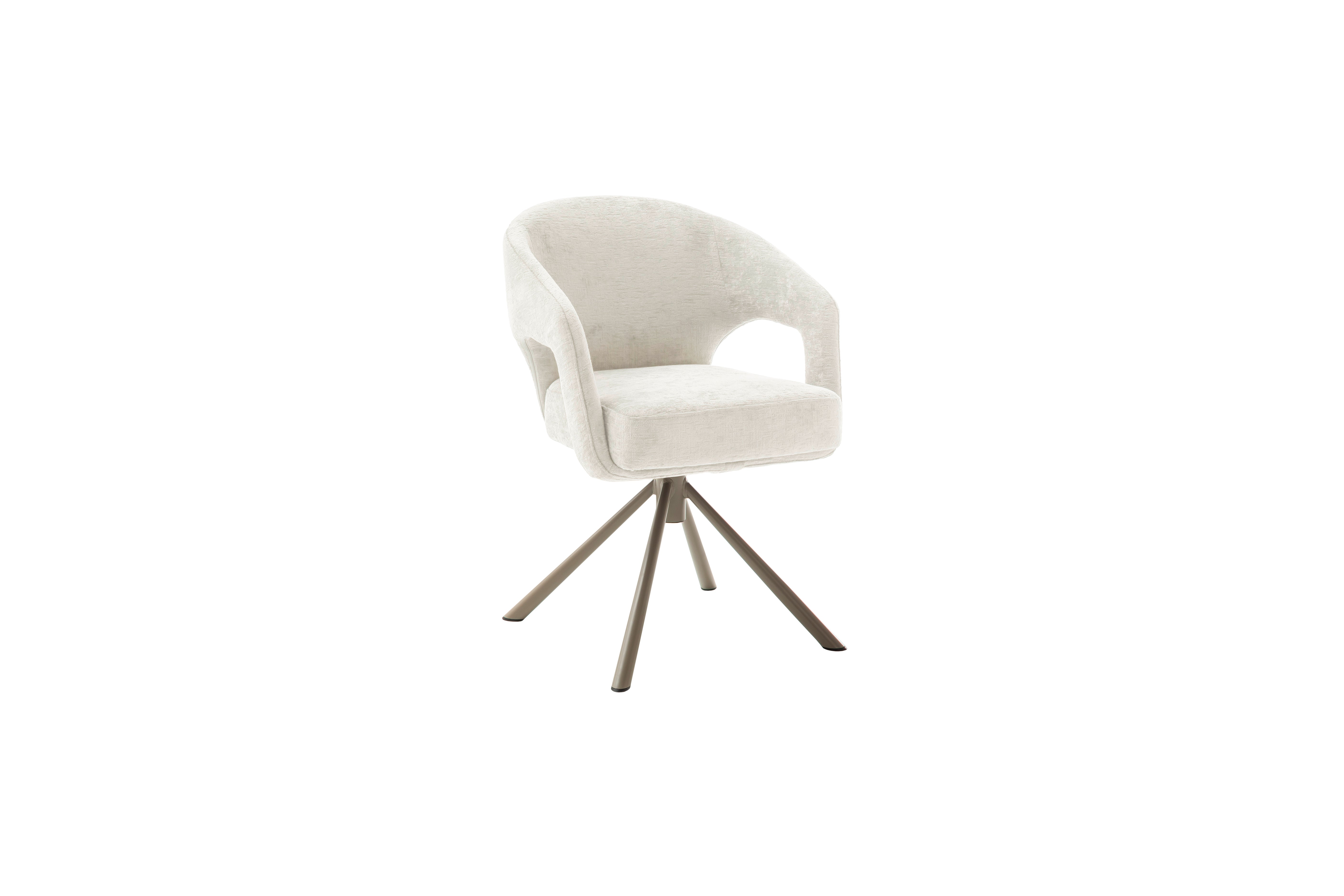 ALONKA 4-Fuß Stuhl mit Armlehnen - 2er Set