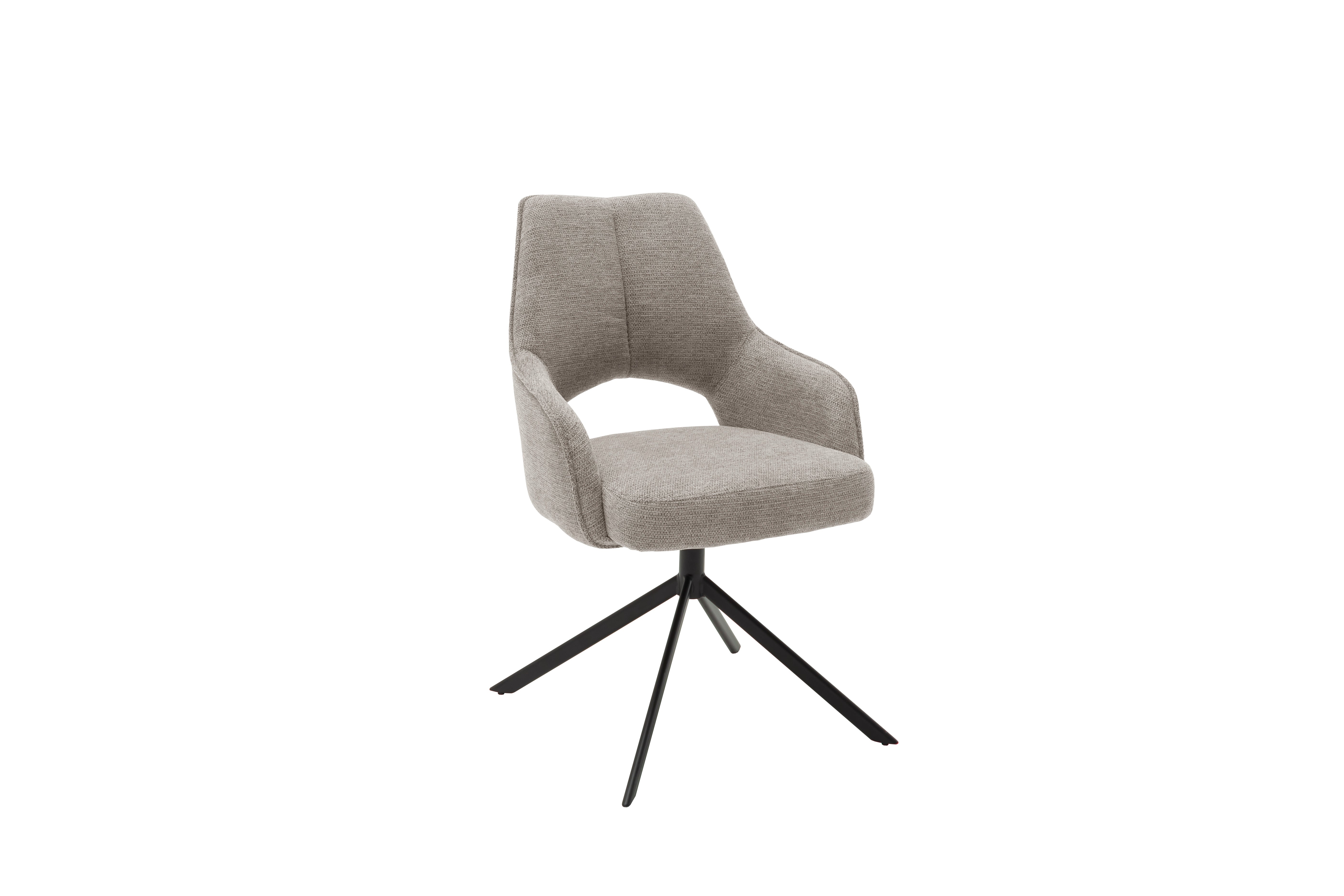 BANGOR 4-Fuß Stuhl mit Armlehnen - 2er Set