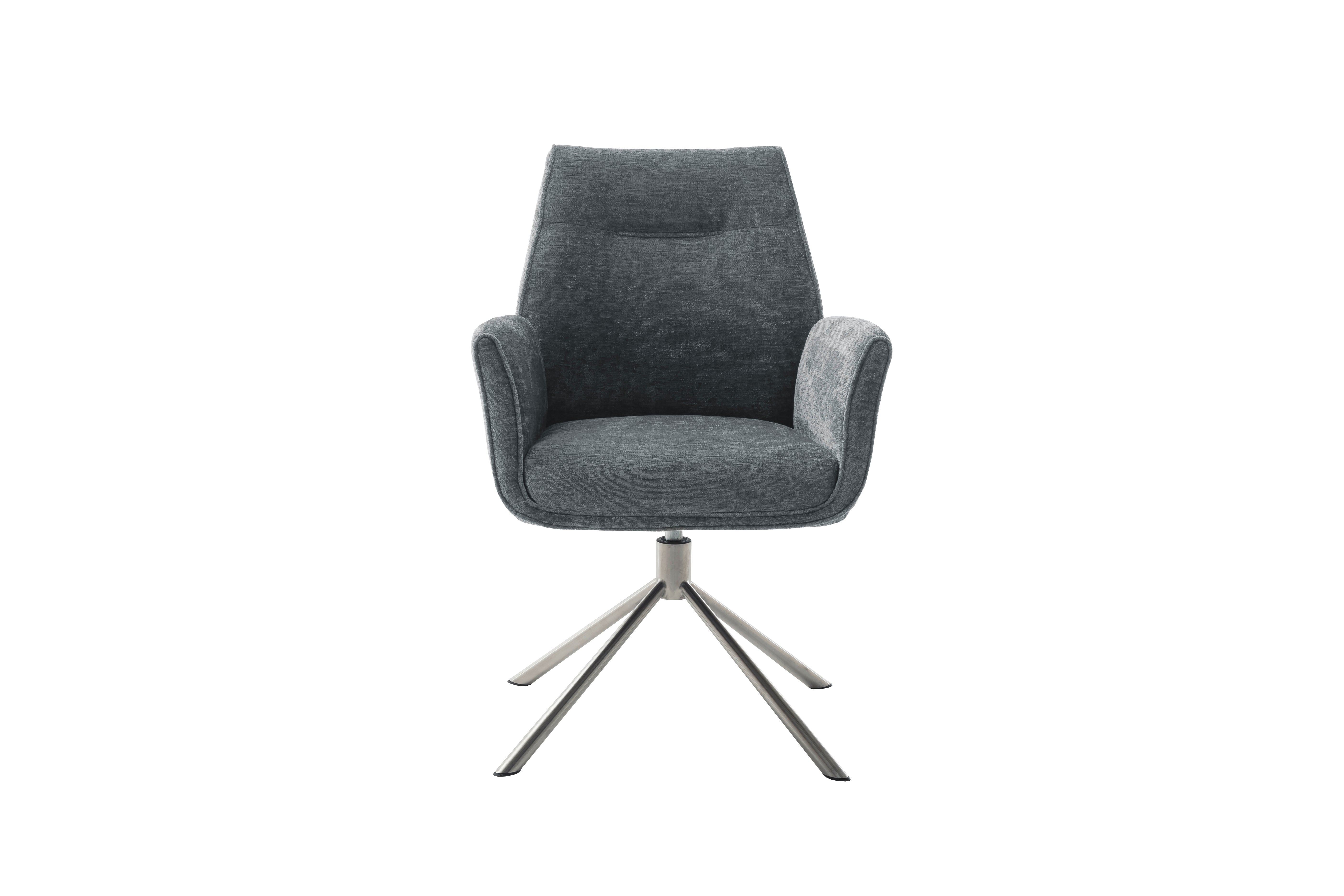 DIVERIA 4-Fuß Stuhl mit Armlehnen - 2er Set