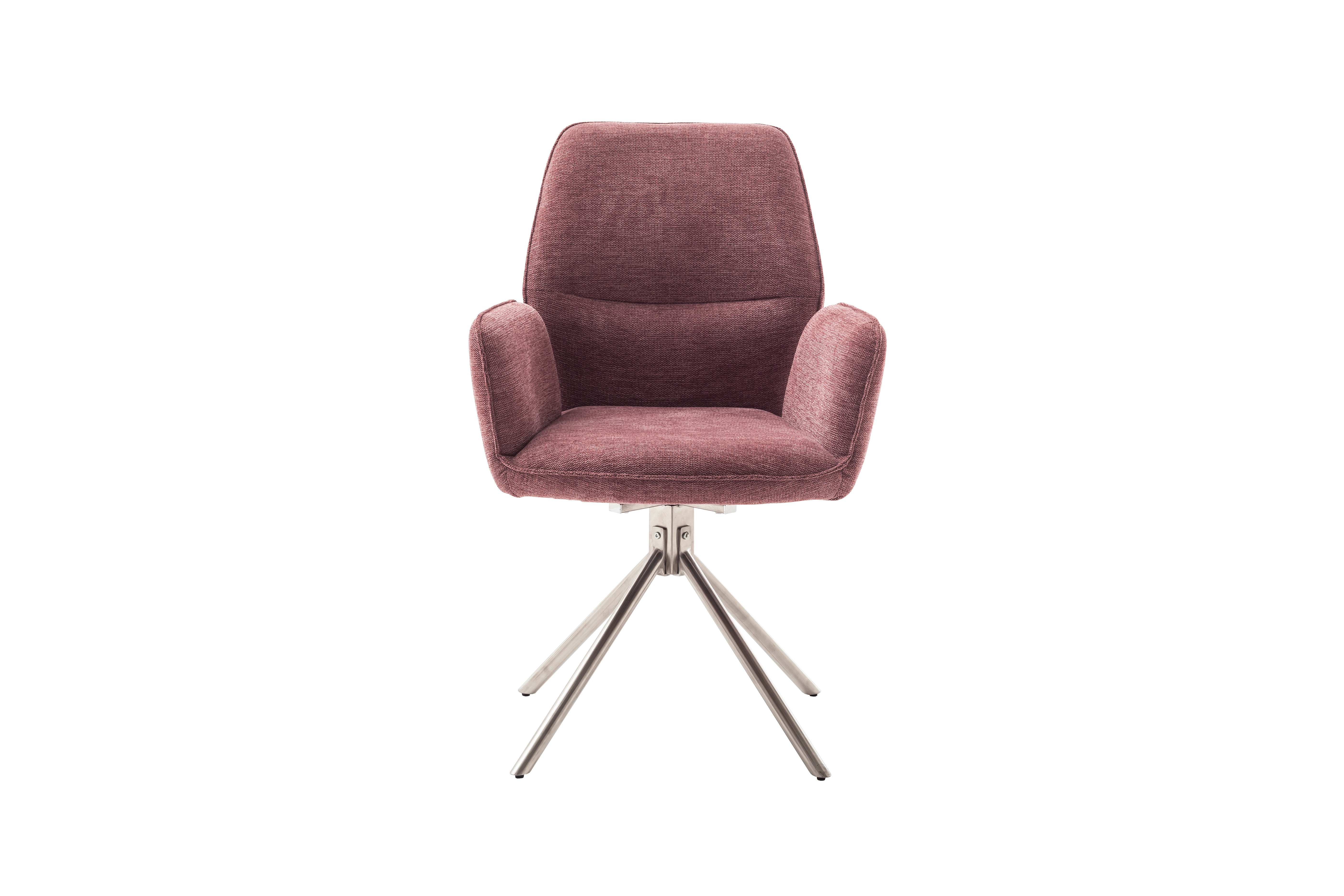 GREYTON 4-Fuß Stuhl mit Armlehnen - 2er Set