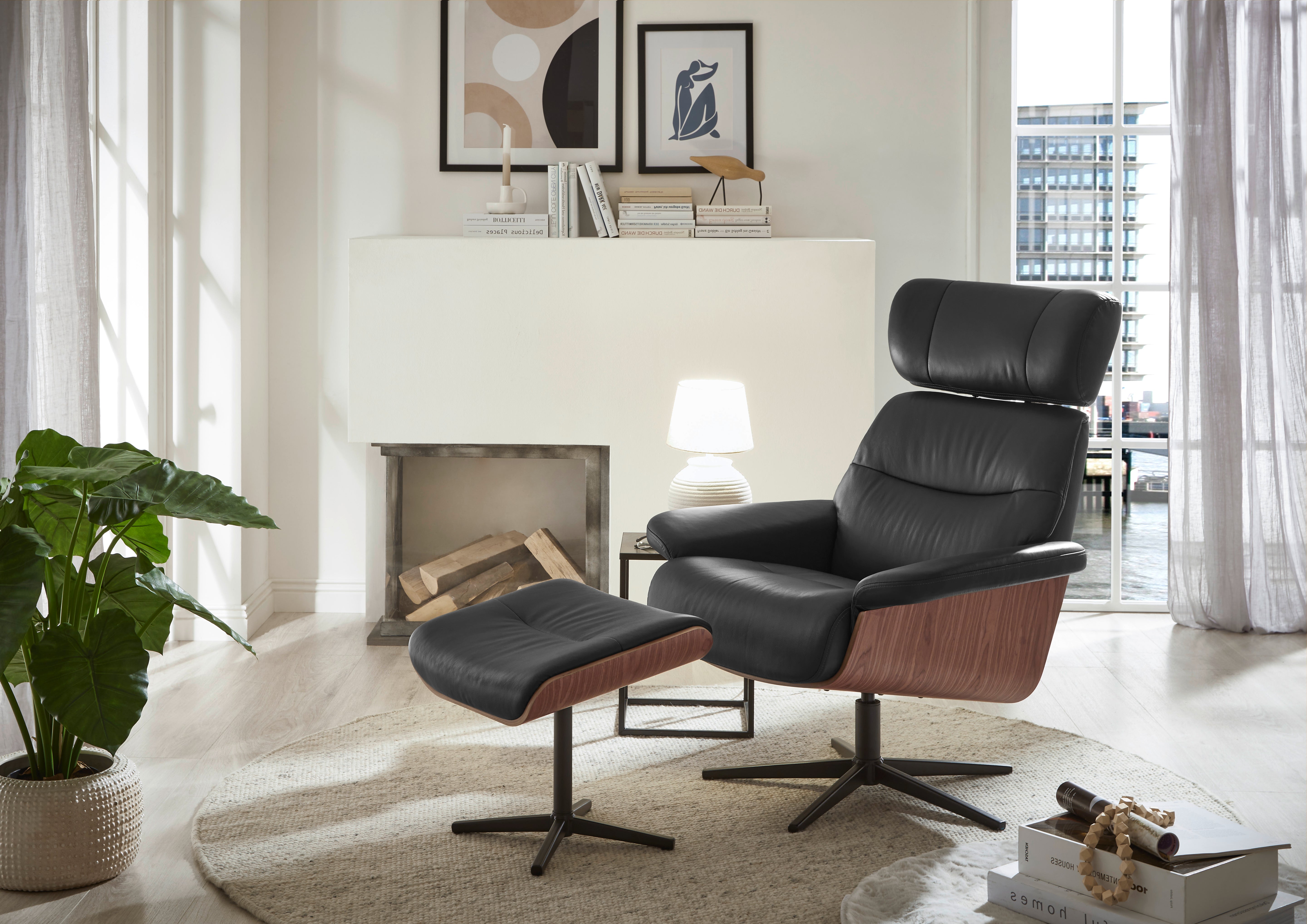 MANILA Loungesessel inkl. Hocker