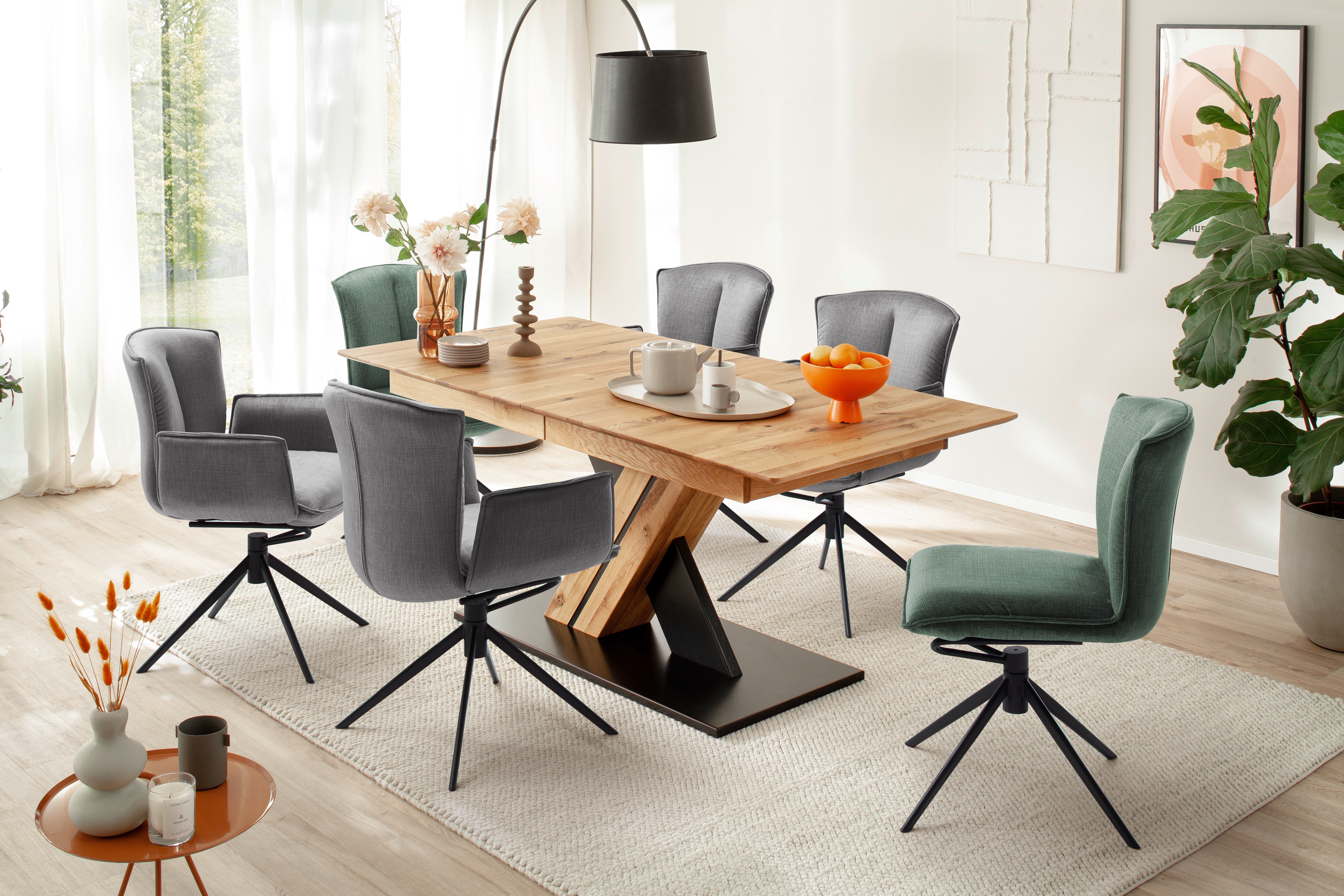 NALON 4-Fuß Stuhl - 2er Set