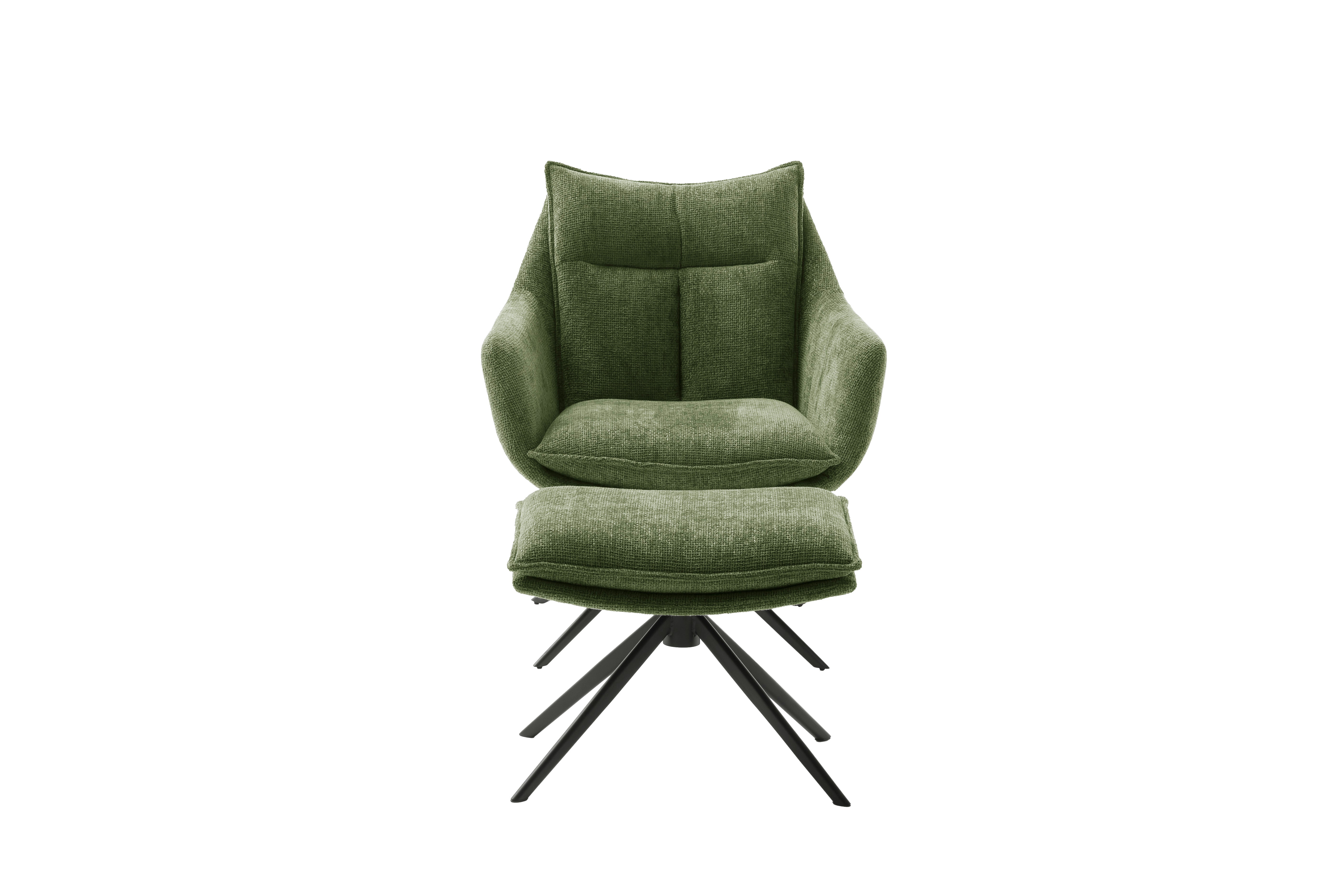 PARKER Loungesessel inkl. Hocker