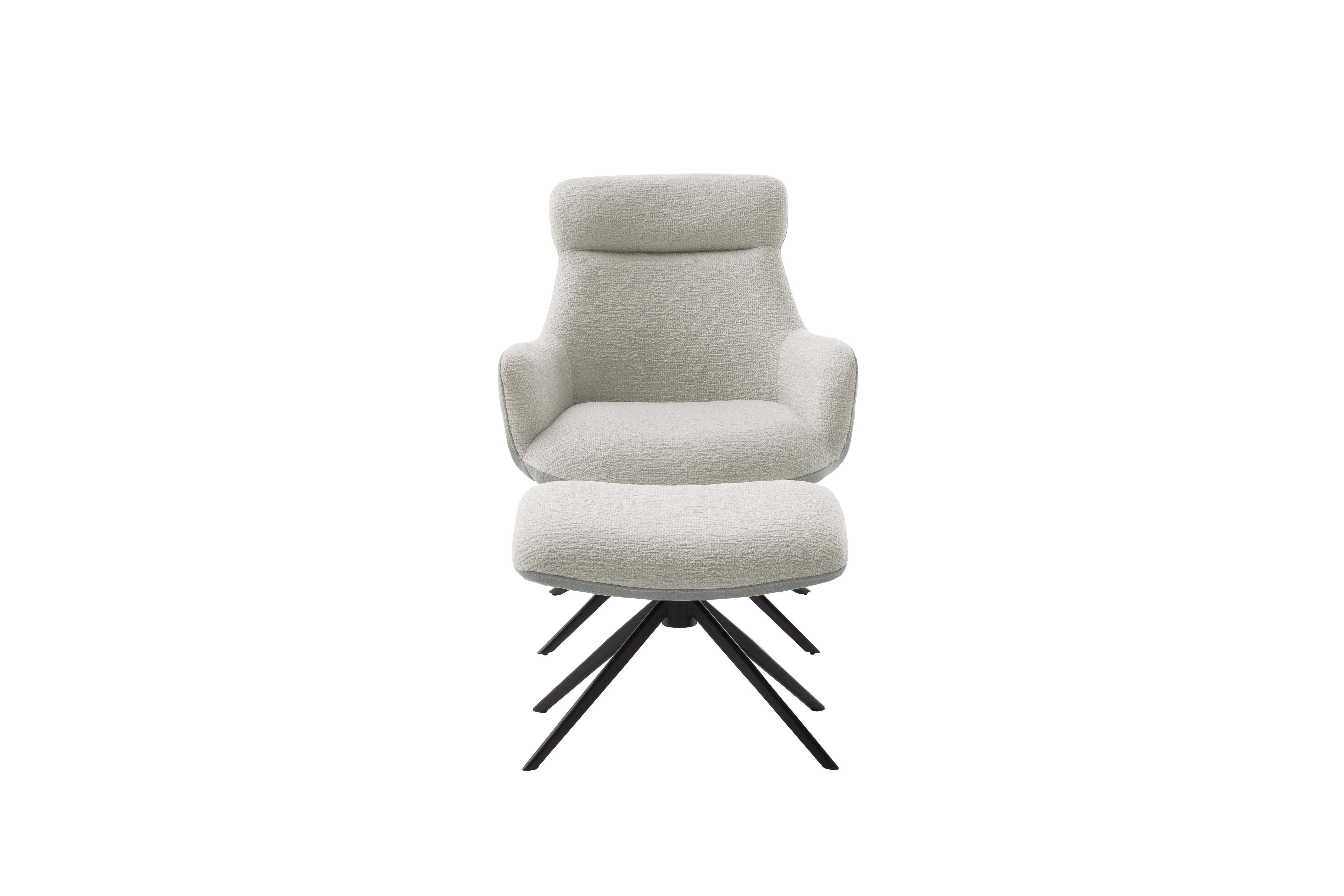 PELION Loungesessel inkl. Hocker