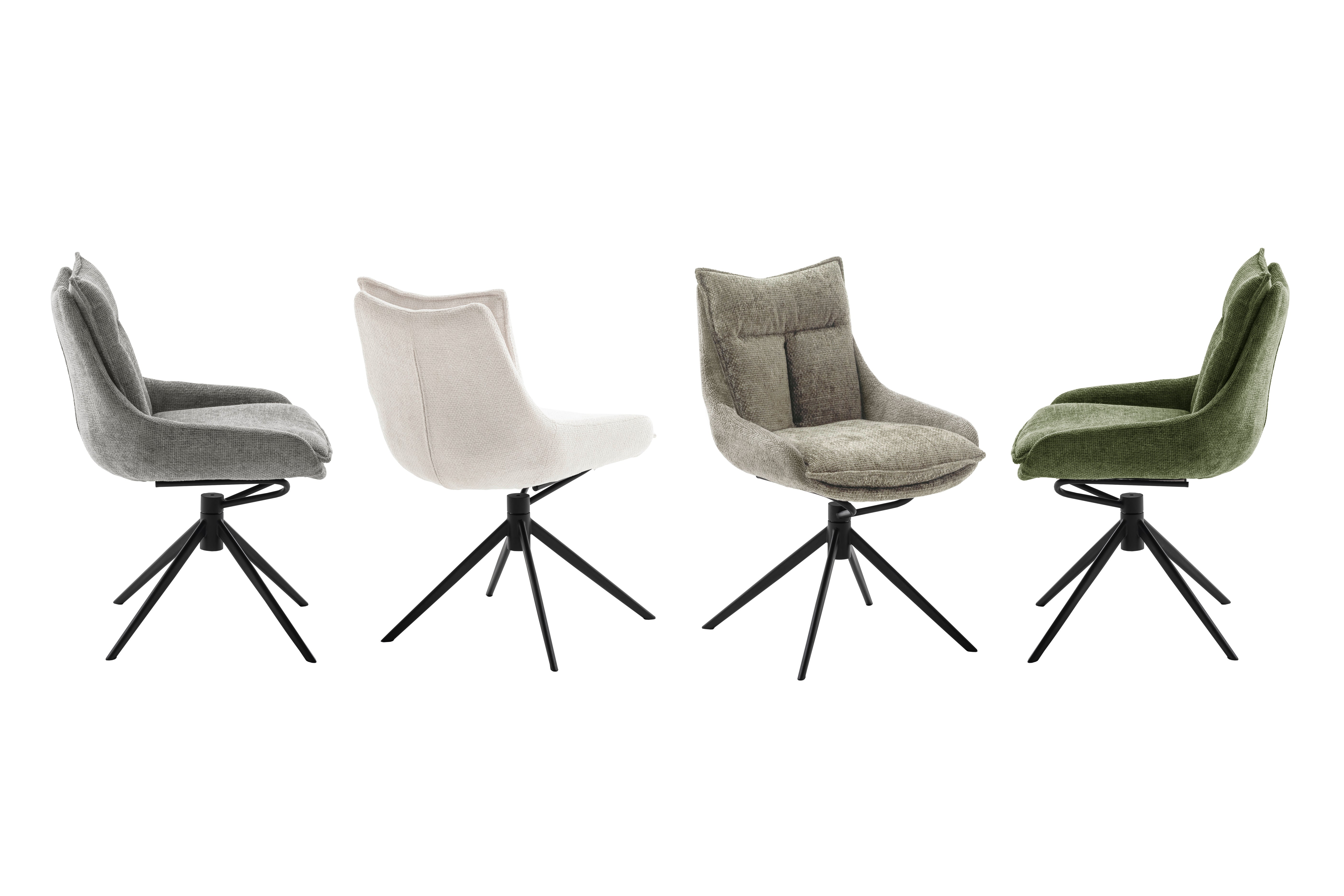 PARKER 4-Fuß Stuhl - 2er Set