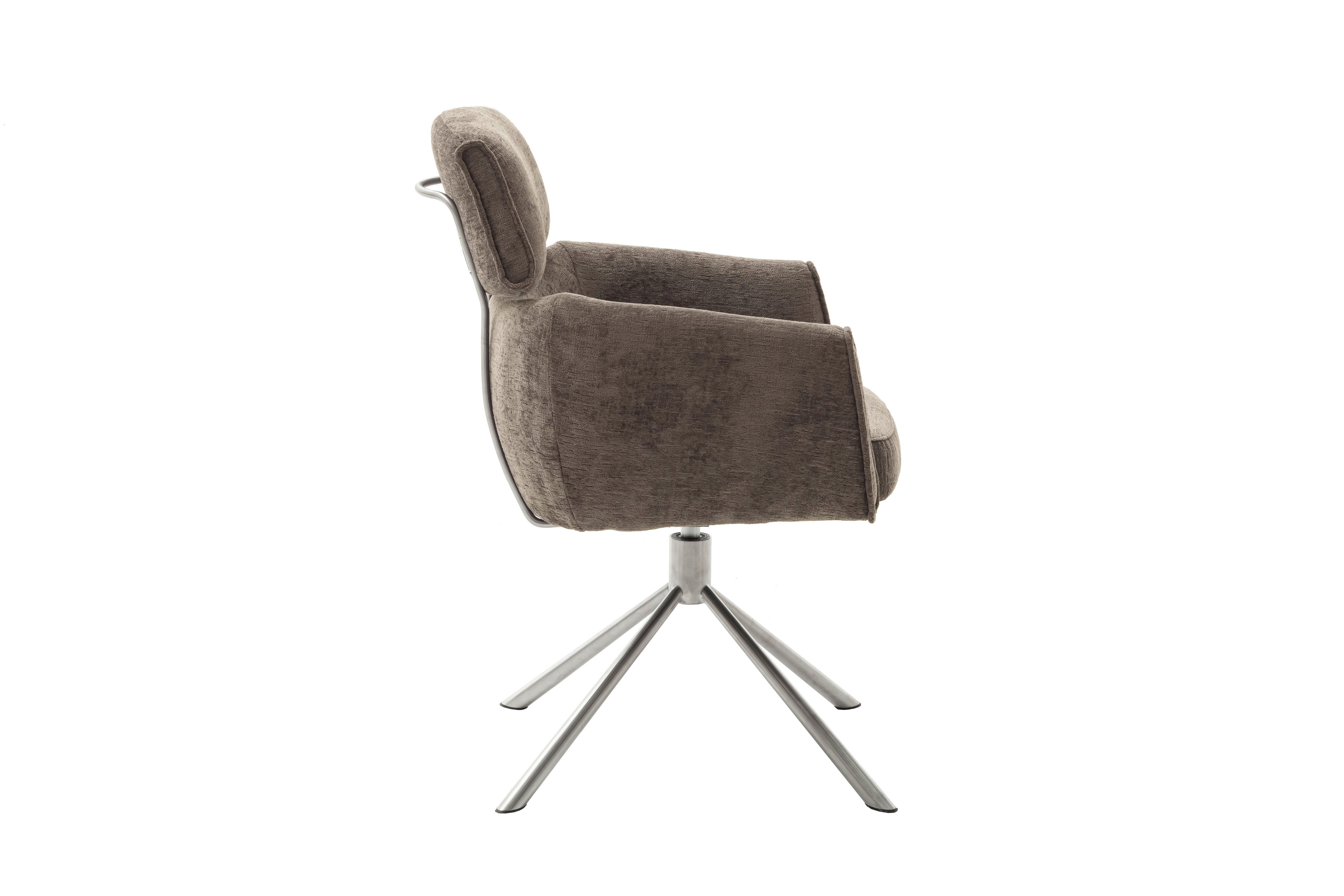 QUEBEC 4-Fuß Stuhl mit Armlehnen & Griff - 2er Set