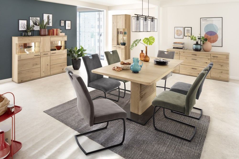 ACROMA Schwingstuhl mit Griffloch - 2er Set