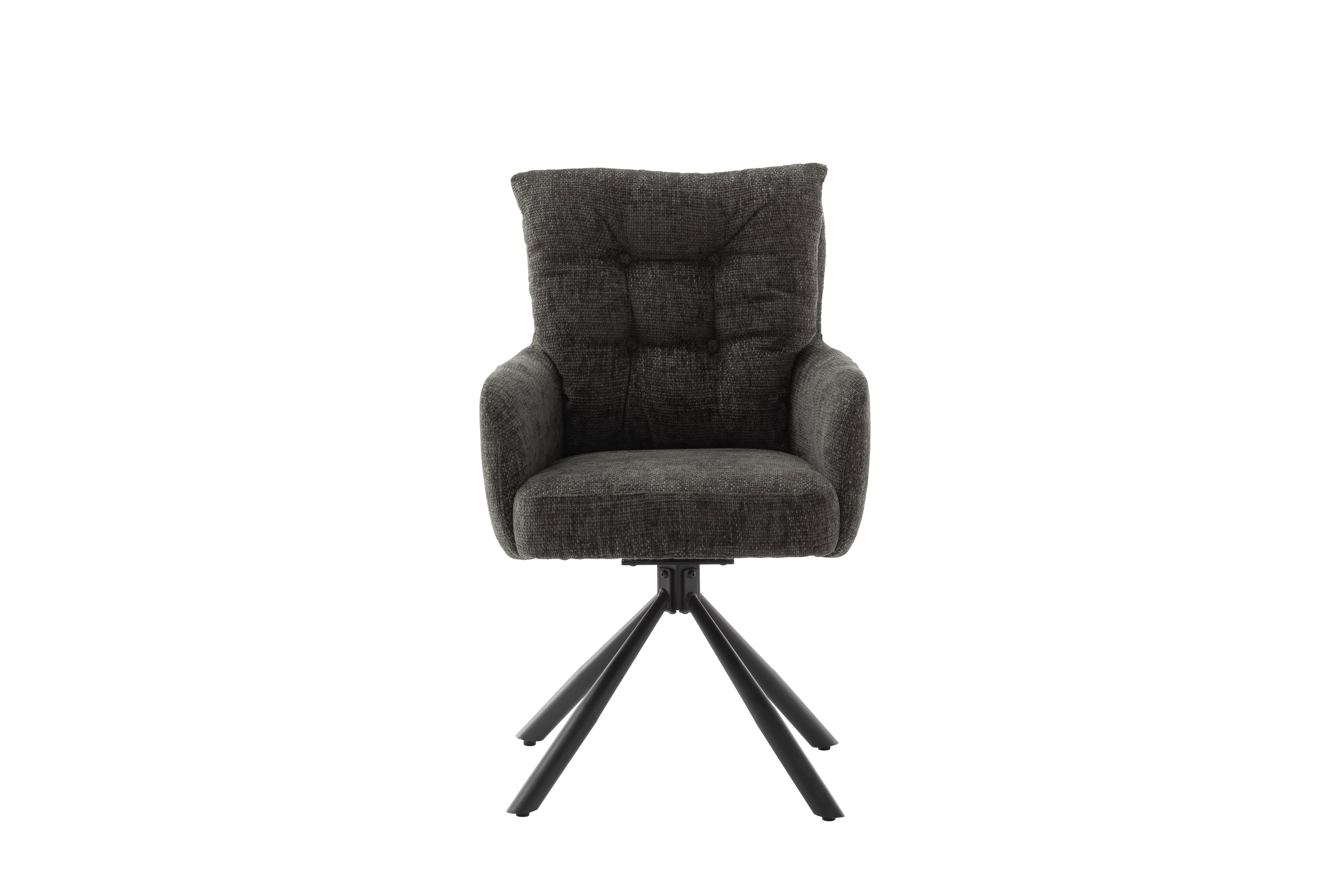 TULA 4-Fuß Stuhl mit Armlehnen - 2er Set