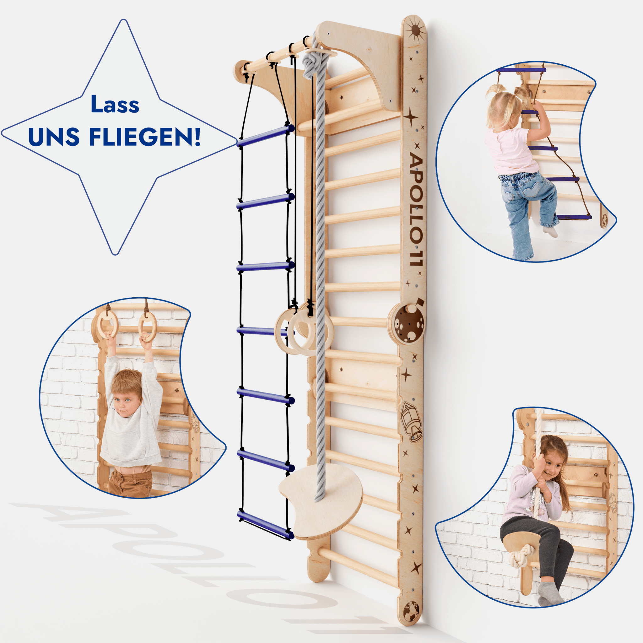 Apollo Schwedische Wand / Kletterleiter